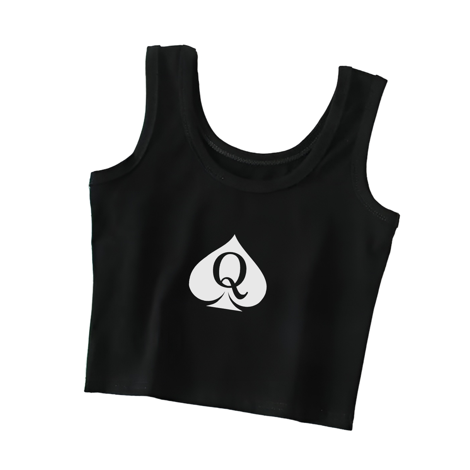 “Queen Of Spade” Womens Double - đánh giá và giá Crop Top Crochet