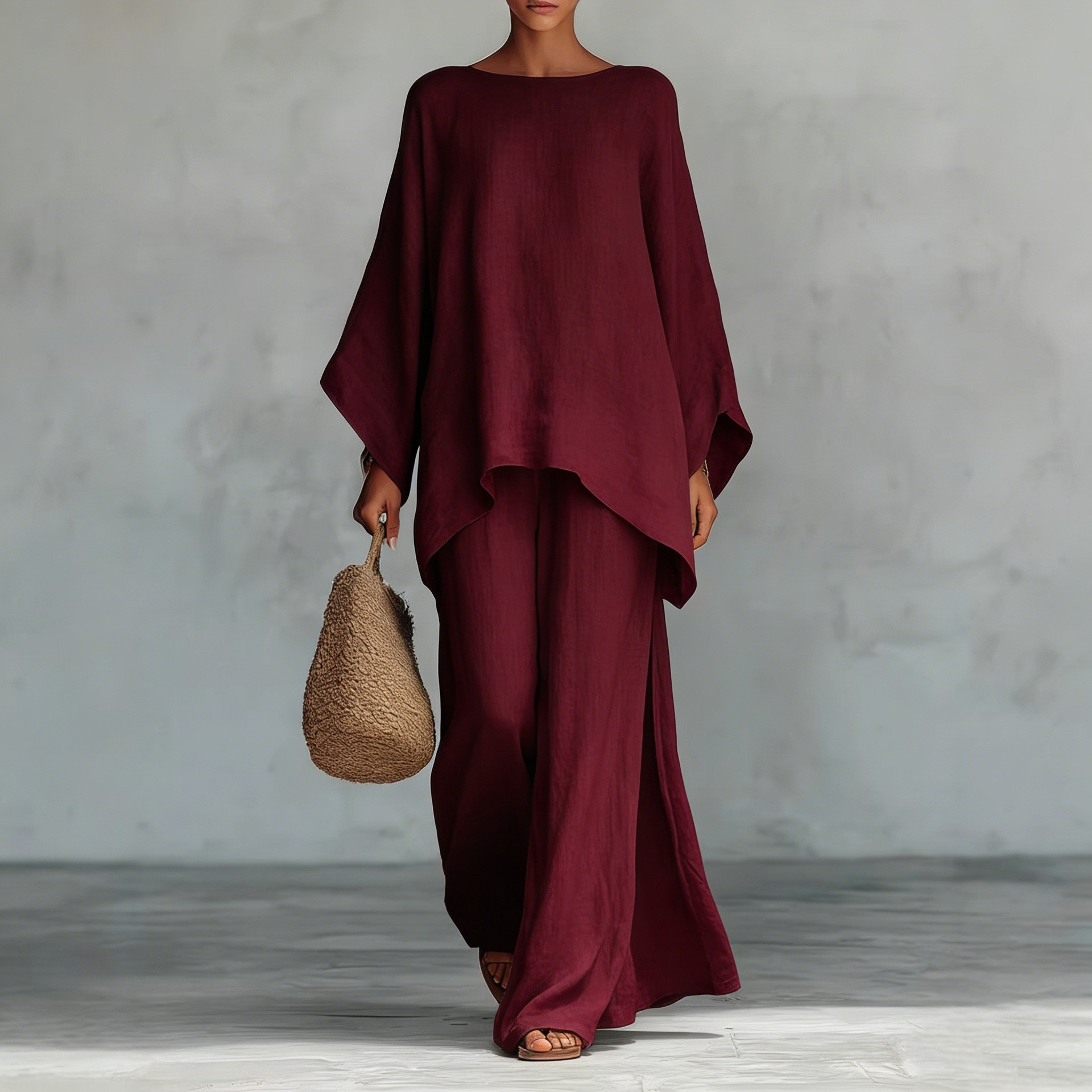 2026 European and American New - đánh giá và giá Linen Pant Wide