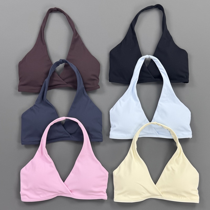 Gym Top Women Halter Neck Spor - đánh giá và giá Crop Top Crochet